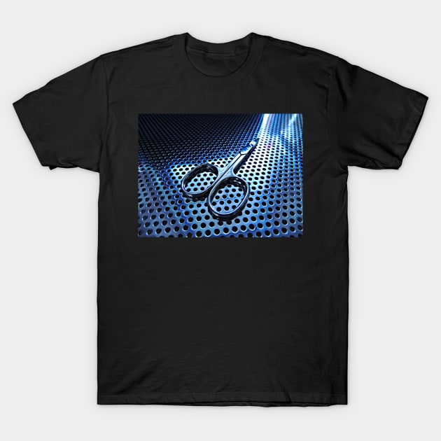 Blue Sharp T-Shirt by AlexaZari